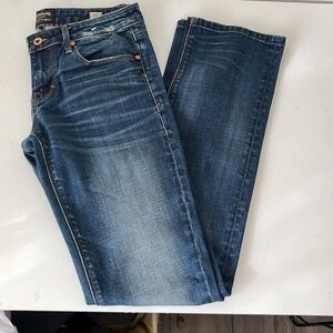 CULT OF INDIVIDUALITY Womens Jeans‎ Karma straight leg blue sz 28 casual stretch